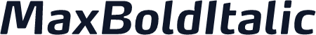 MaxBoldItalic