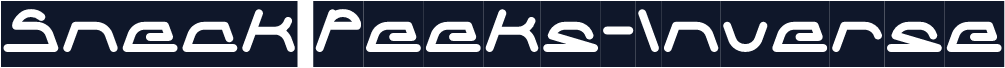 Sneak Peeks-Inverse