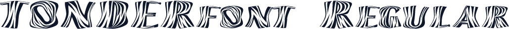 TONDERfont Regular