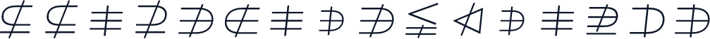 MMaNegate-Italic