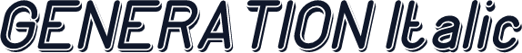 GENERATION Italic