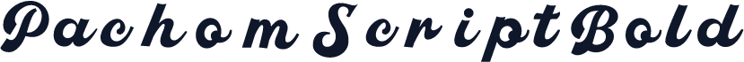 Pachom Script Bold