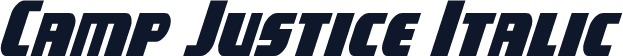 Camp Justice Italic