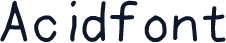 Acidfont