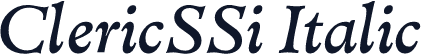 ClericSSi Italic
