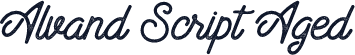 Alvand Script Aged