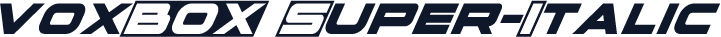 voxBOX Super-Italic