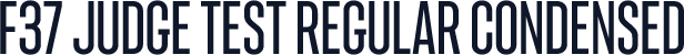 F37 Judge Test Regular Condensed