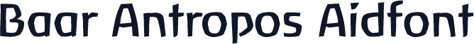Baar Antropos Aidfont
