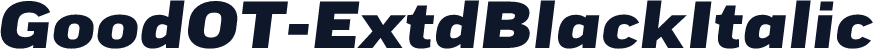 GoodOT-ExtdBlackItalic