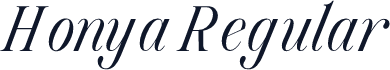 Honya Regular