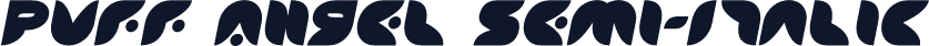 Puff Angel Semi-Italic