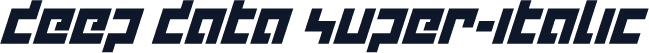 deep data super-italic