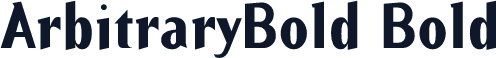 ArbitraryBold Bold