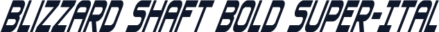 Blizzard Shaft Bold Super-Ital