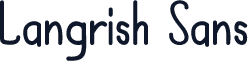 Langrish Sans