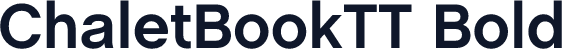 ChaletBookTT Bold