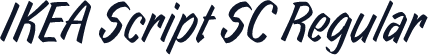 IKEA Script SC Regular