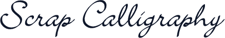 Scrap Calligraphy