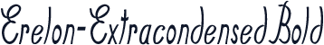 Erelon-ExtracondensedBold