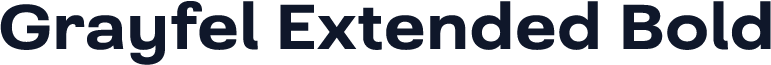 Grayfel Extended Bold