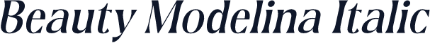 Beauty Modelina Italic