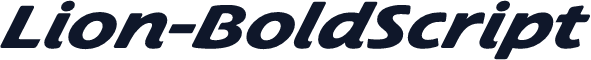 Lion-BoldScript