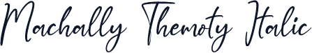 Machally Themoty Italic