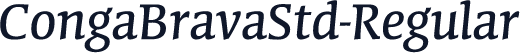 CongaBravaStd-Regular