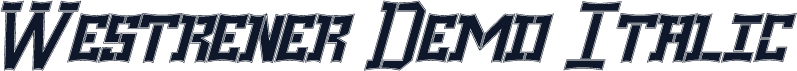Westrener Demo Italic