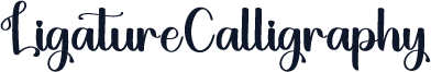 LigatureCalligraphy