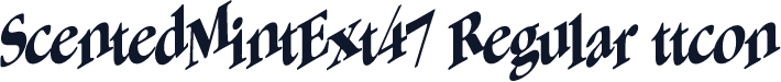 ScentedMintExt47 Regular ttcon