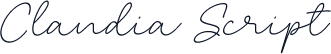 Clandia Script