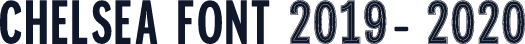 chelsea font 2019- 2020
