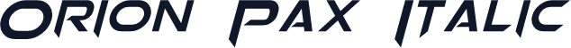 Orion Pax Italic