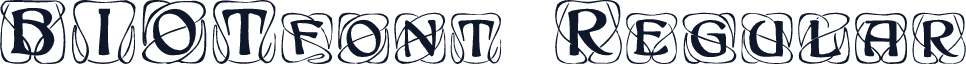 BIOTfont Regular