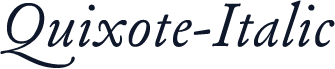 Quixote-Italic