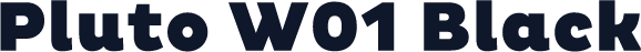 Pluto W01 Black