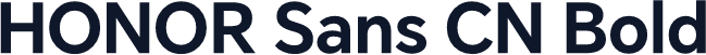 HONOR Sans CN Bold