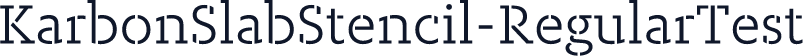 KarbonSlabStencil-RegularTest