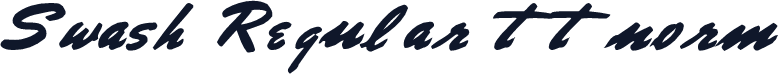 Swash Regular ttnorm