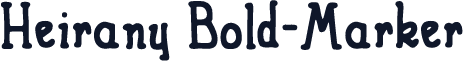 Heirany Bold-Marker