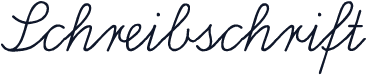 Schreibschrift