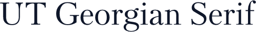 UT Georgian Serif