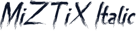 MiZTiX Italic