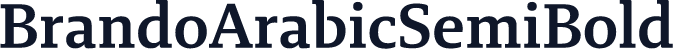 BrandoArabicSemiBold