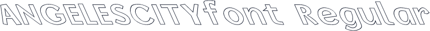 ANGELESCITYfont Regular