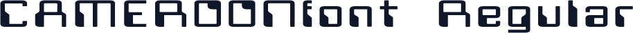 CAMEROONfont Regular