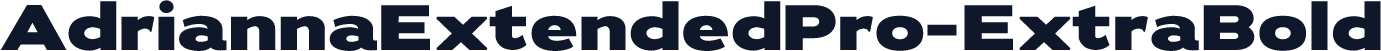 AdriannaExtendedPro-ExtraBold