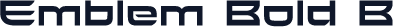 Emblem Bold B